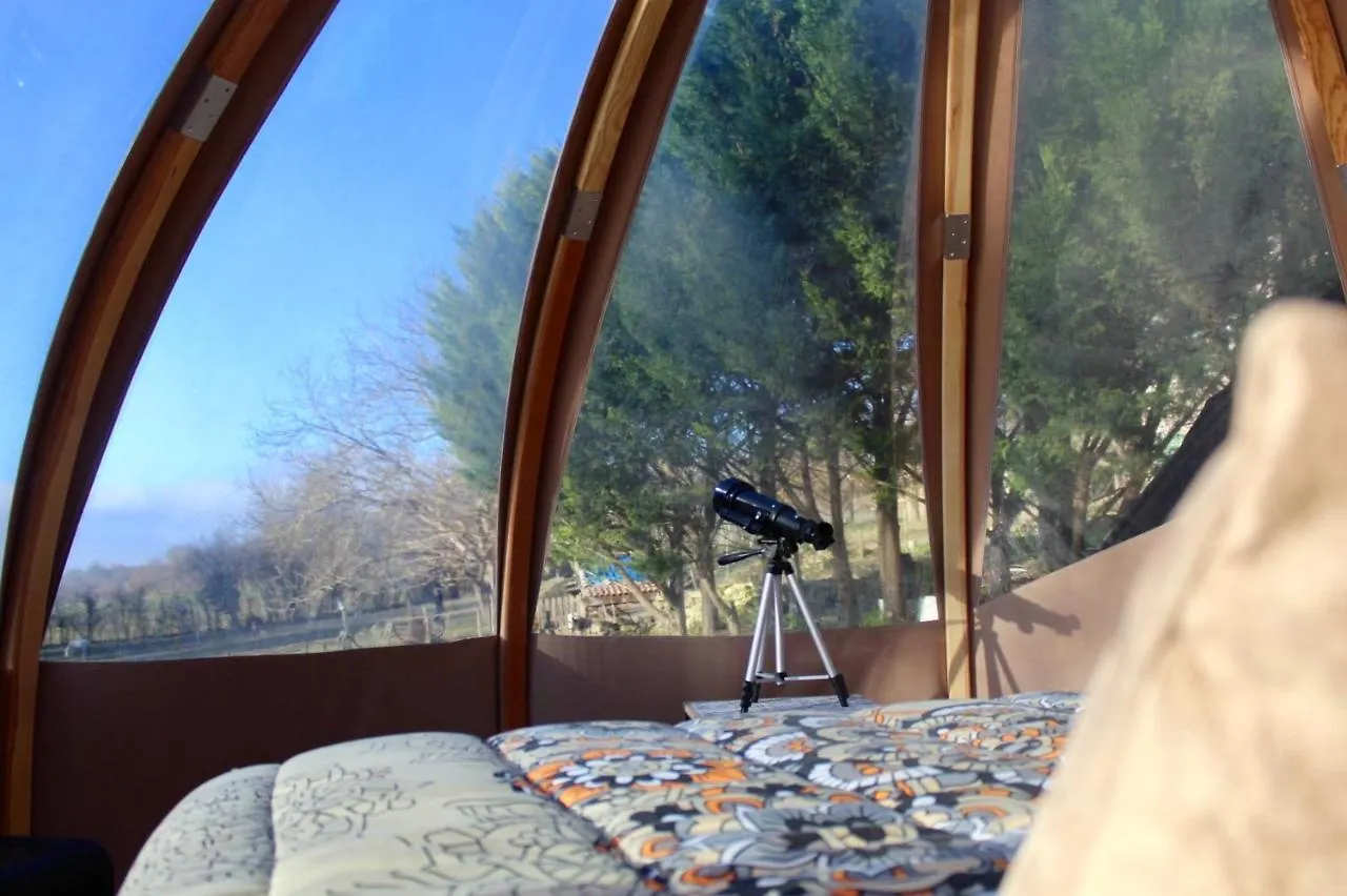Отель Le Wigwam Du Fassac Saint-Julien-du-Puy Роскошный шатер